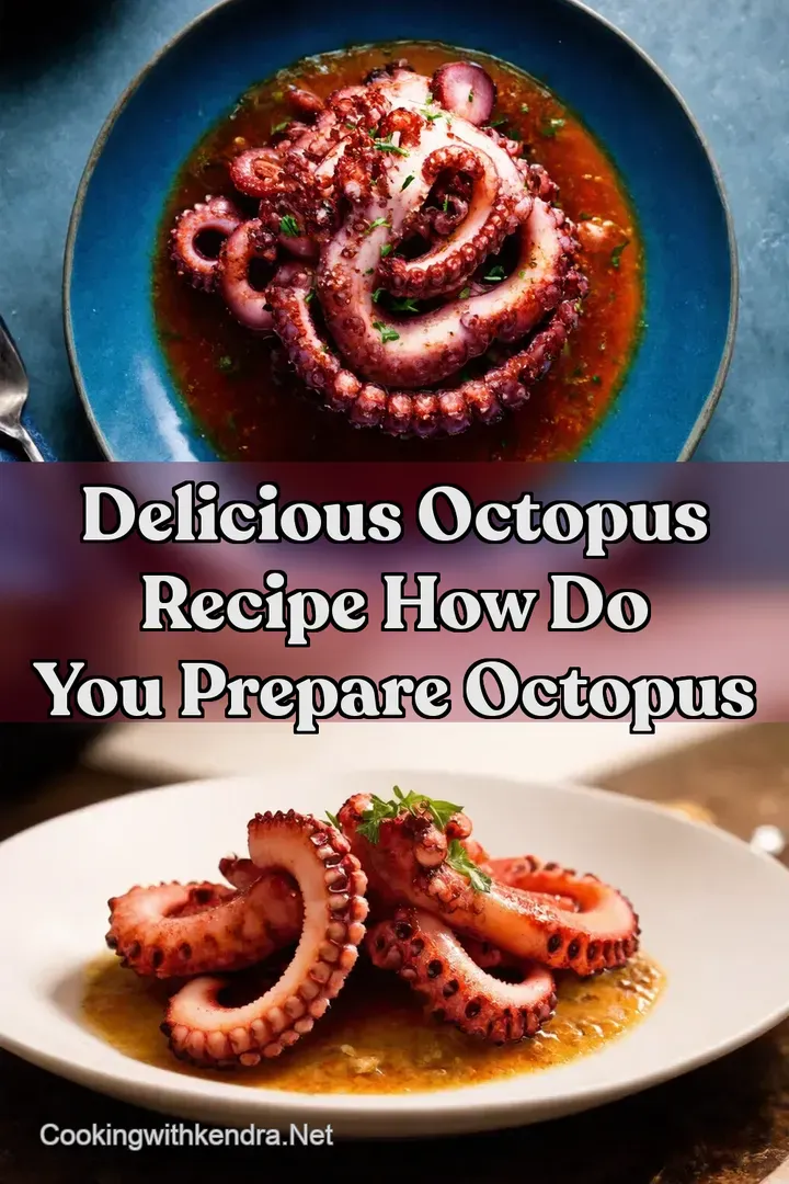 Delicious Octopus Recipe How Do You Prepare Octopus : PIN FOR LATER Delicious Octopus Recipe How Do You Prepare Octopus