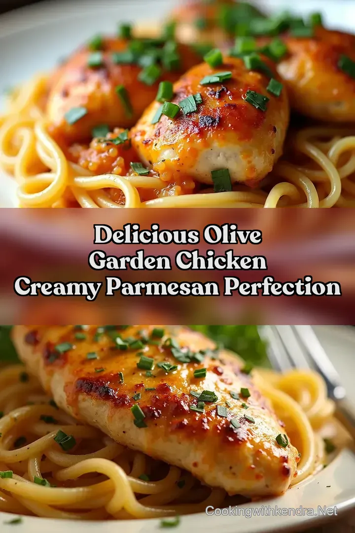 Delicious Olive Garden Chicken Creamy Parmesan Perfection