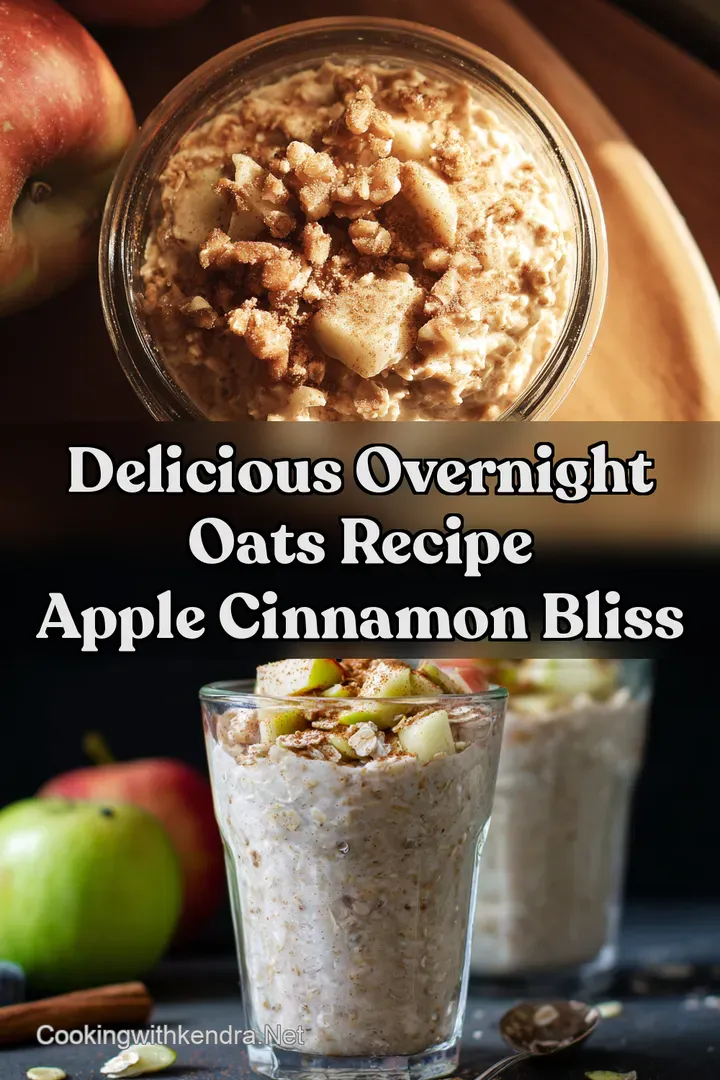 Delicious Overnight Oats Recipe Apple Cinnamon Bliss