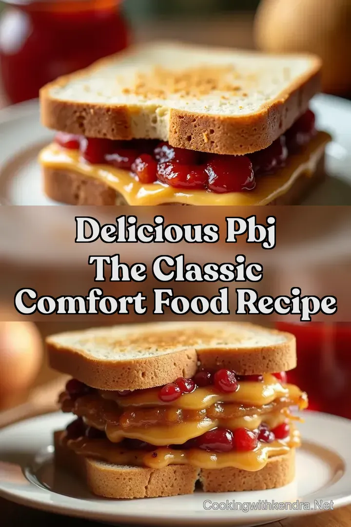 Delicious PBJ The Classic Comfort Food Recipe