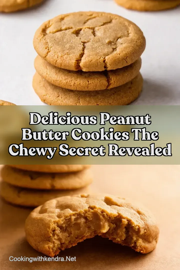 Delicious Peanut Butter Cookies The Chewy Secret Revealed