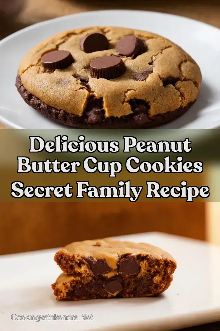 Delicious Peanut Butter Cup Cookies Secret Family Recipe
