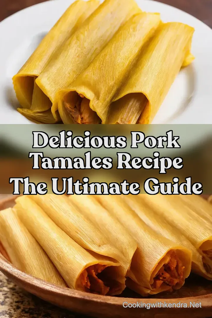 Delicious Pork Tamales Recipe The Ultimate Guide