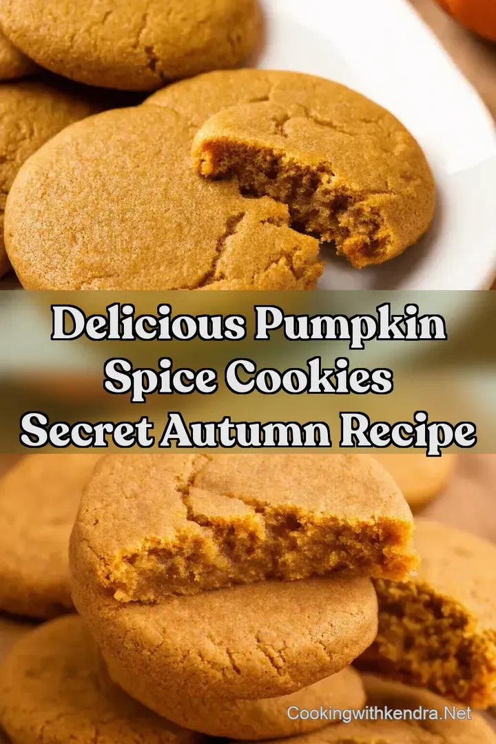 Delicious Pumpkin Spice Cookies Secret Autumn Recipe