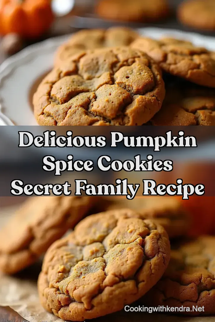 Delicious Pumpkin Spice Cookies Secret Family Recipe