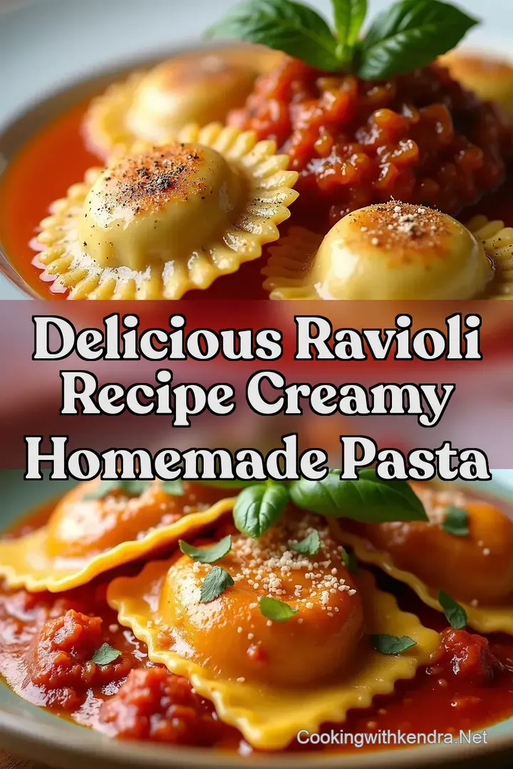 Delicious Ravioli Recipe Creamy Homemade Pasta