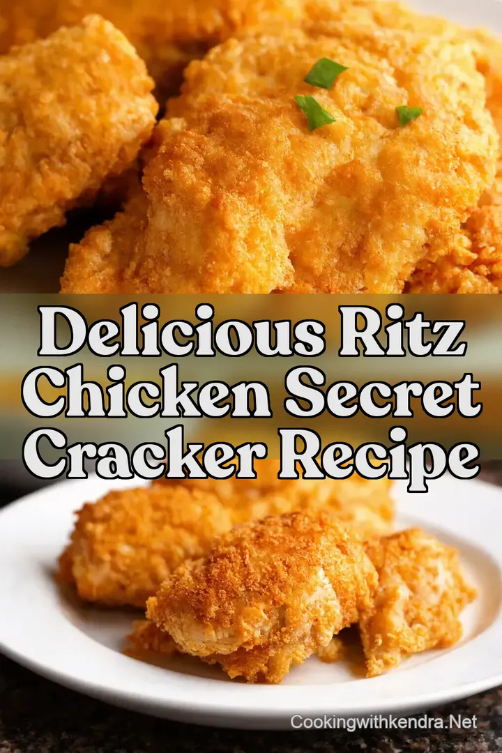 Delicious Ritz Chicken Secret Cracker Recipe : PIN FOR LATER Delicious Ritz Chicken Secret Cracker Recipe