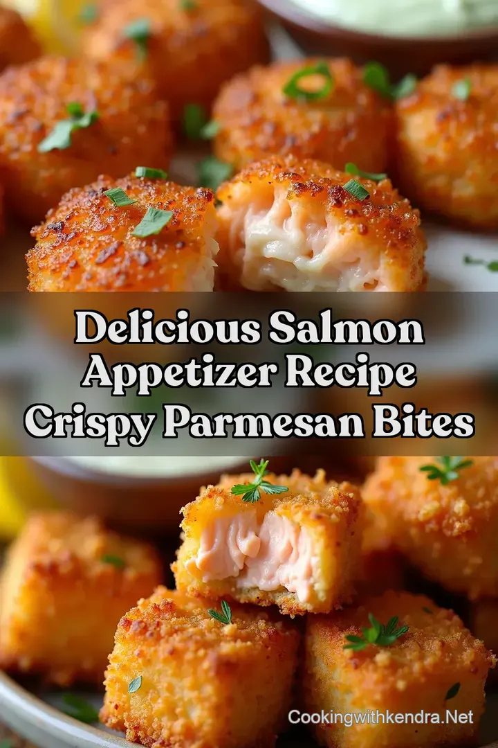 Delicious Salmon Appetizer Recipe Crispy Parmesan Bites