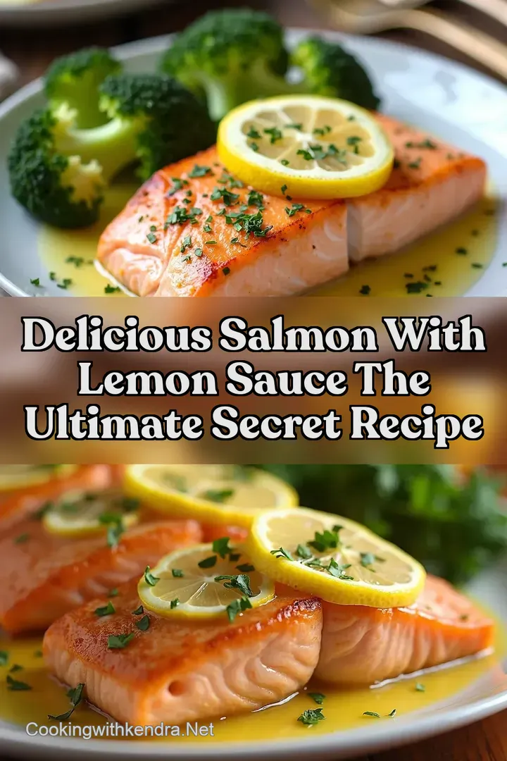 Delicious Salmon with Lemon Sauce The Ultimate Secret Recipe
