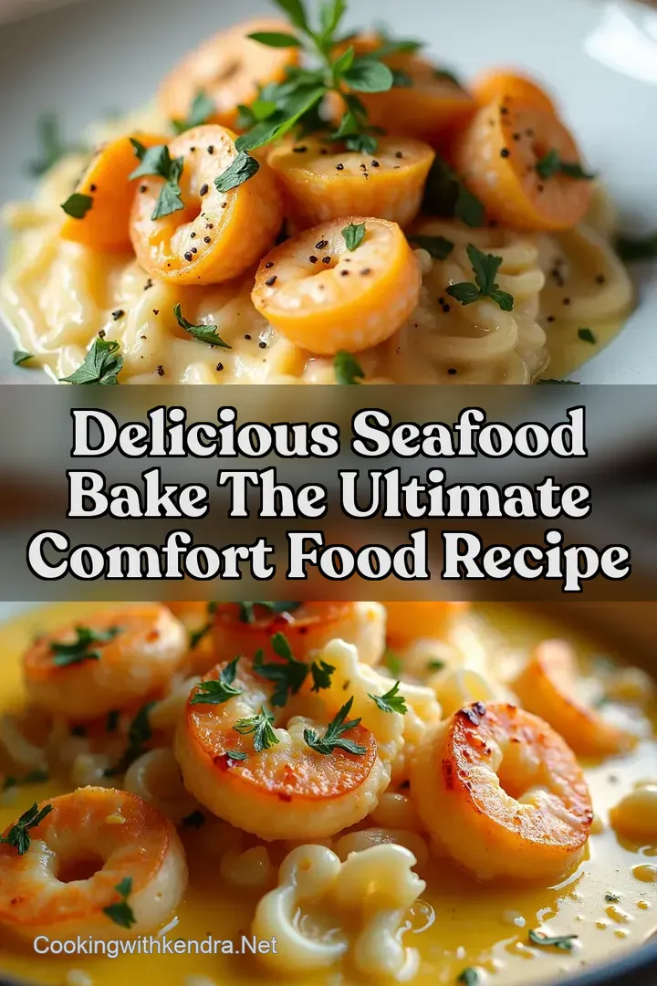 Delicious Seafood Bake The Ultimate Comfort Food Recipe