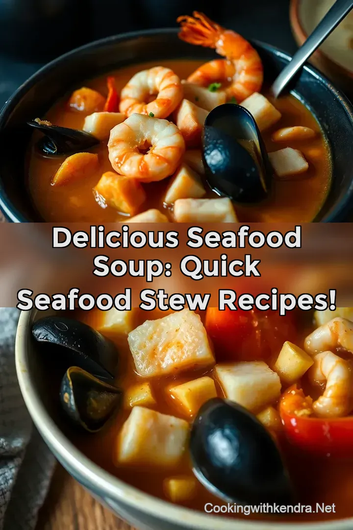 Delicious Seafood Soup: Quick Seafood Stew Recipes!