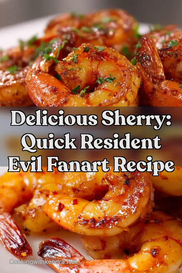 Delicious Sherry: Quick Resident Evil Fanart Recipe
