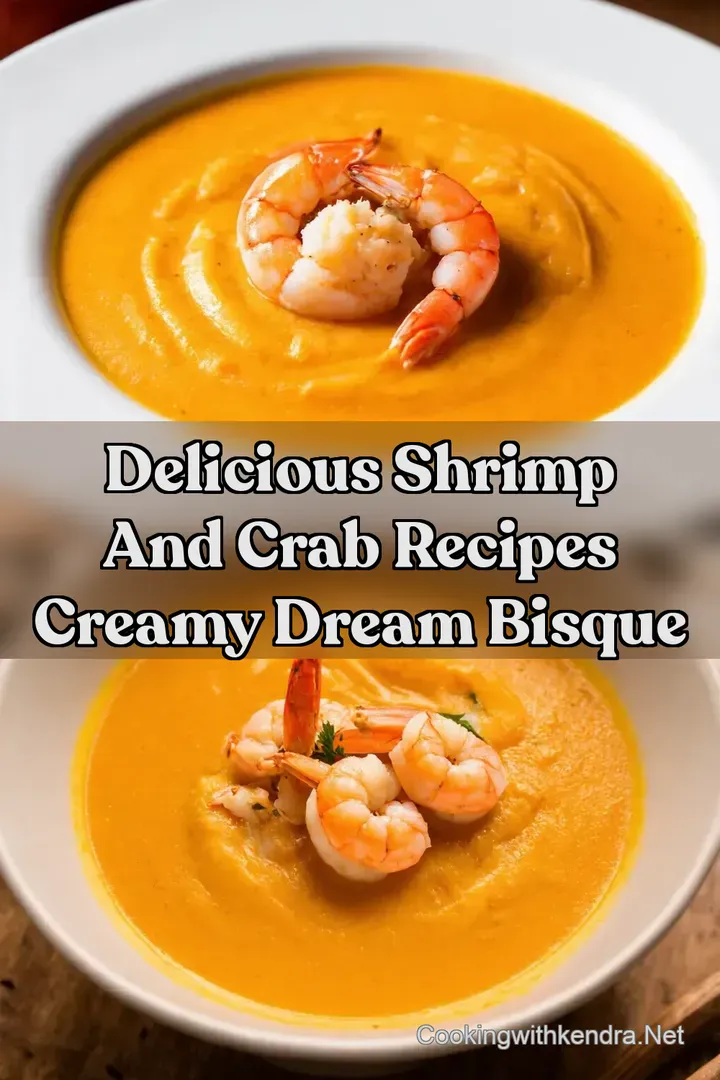 Delicious Shrimp And Crab Recipes Creamy Dream Bisque : PIN FOR LATER Delicious Shrimp And Crab Recipes Creamy Dream Bisque