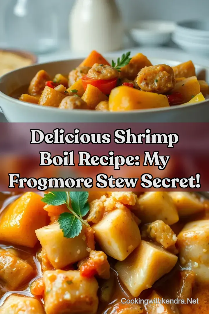 Delicious Shrimp Boil Recipe: My Frogmore Stew Secret! : PIN FOR LATER Delicious Shrimp Boil Recipe: My Frogmore Stew Secret!