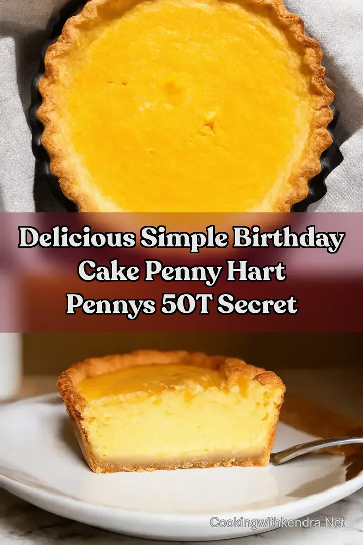 Delicious Simple Birthday Cake Penny Hart PENNYS 50t Secret