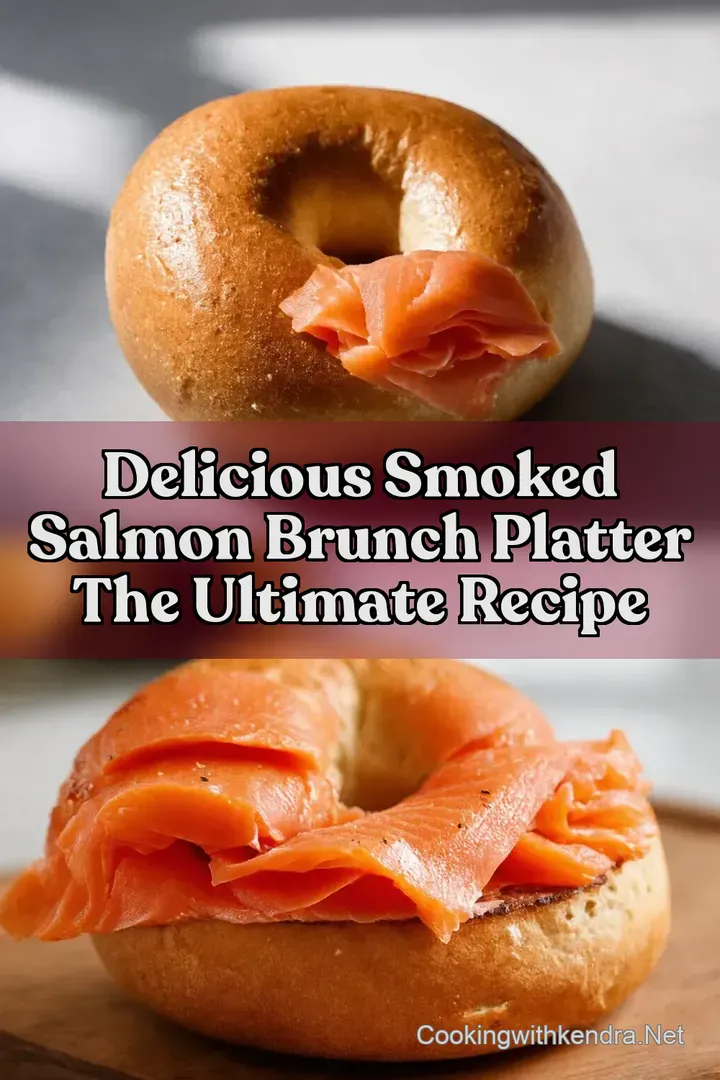 Delicious Smoked Salmon Brunch Platter The Ultimate Recipe