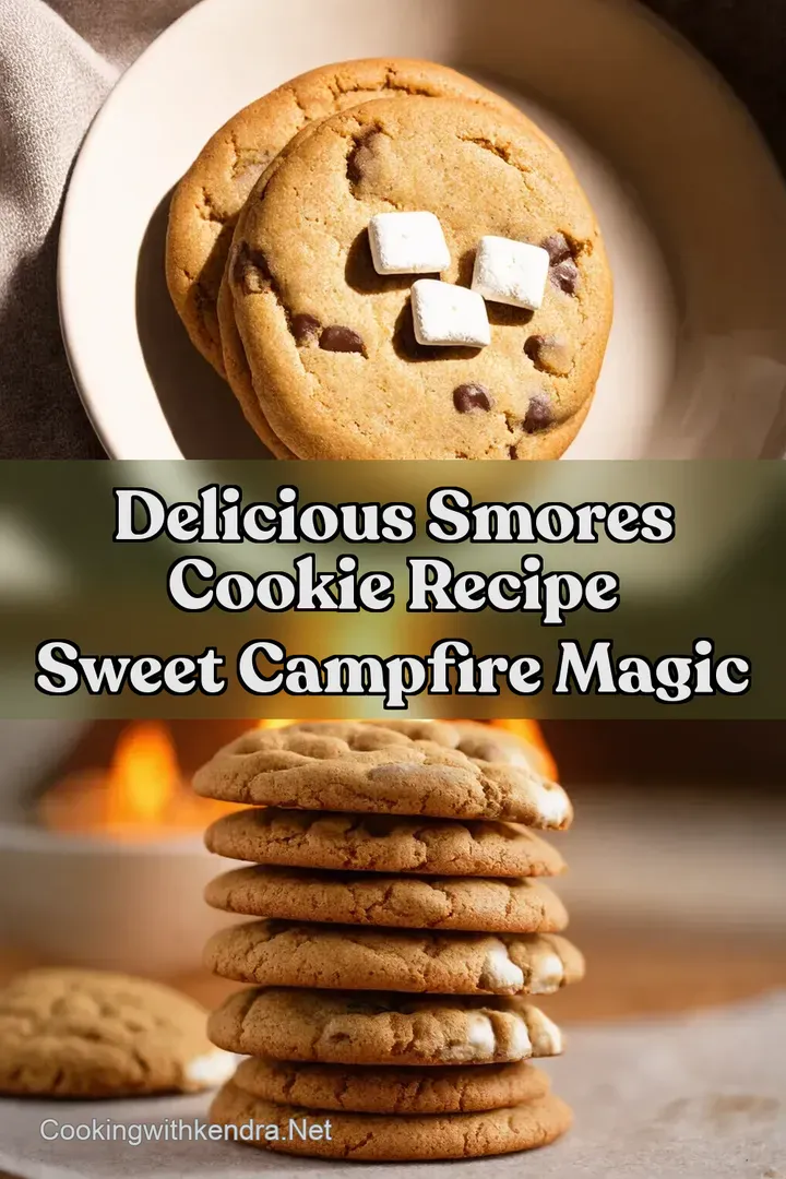 Delicious Smores Cookie Recipe Sweet Campfire Magic
