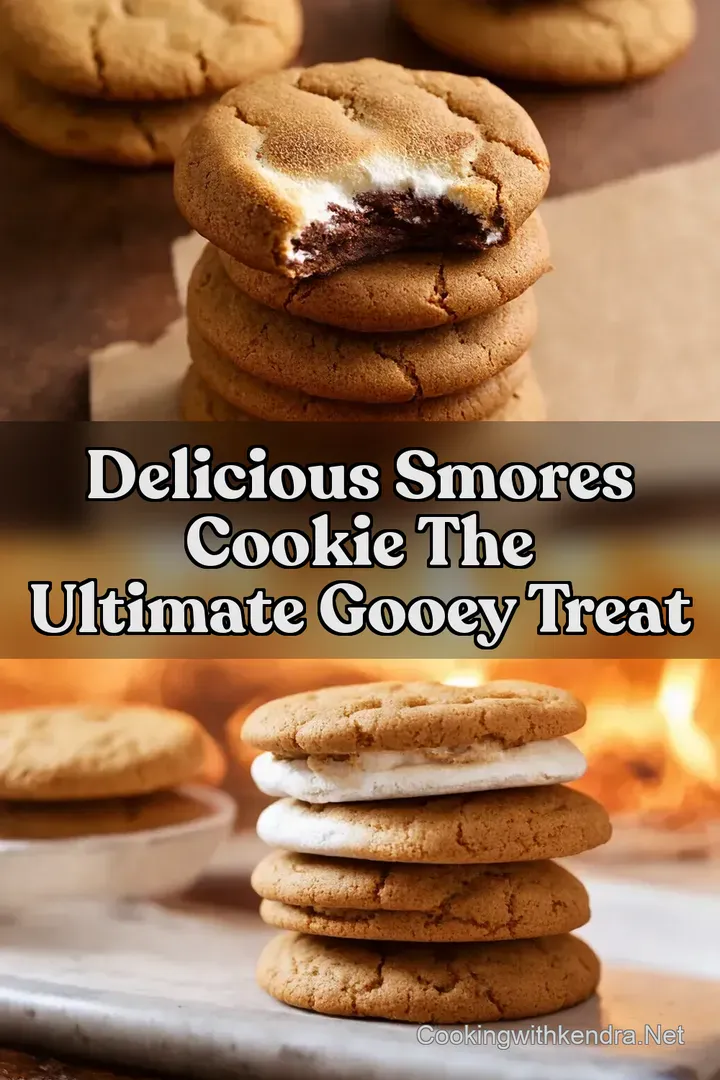 Delicious Smores Cookie The Ultimate Gooey Treat