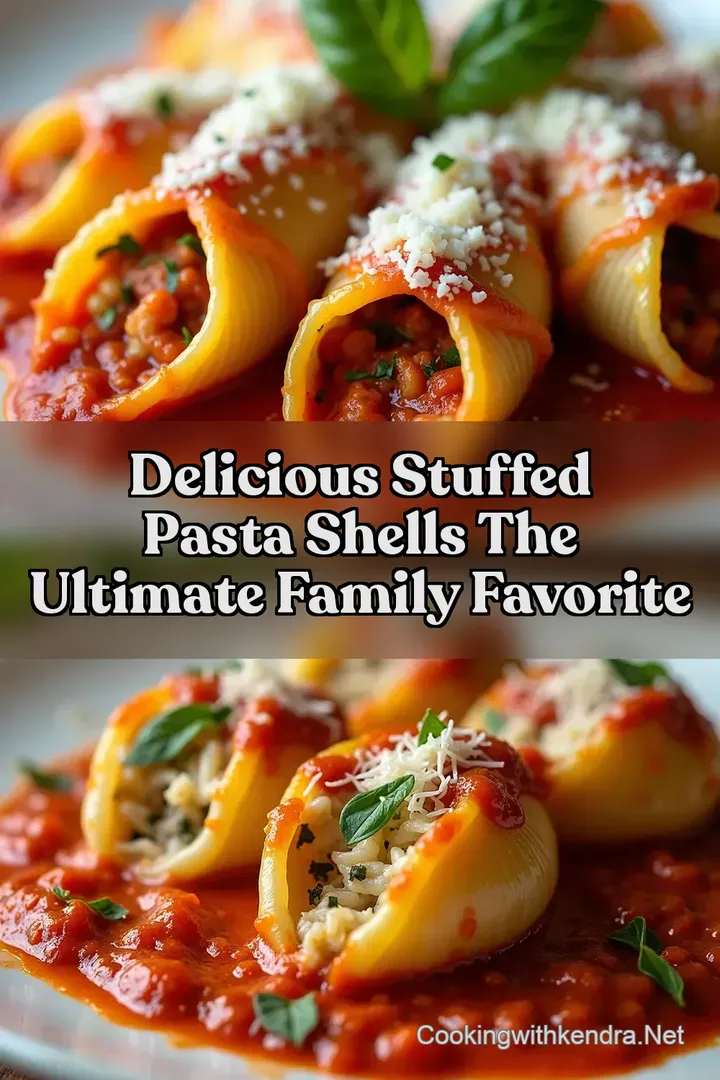 Delicious Stuffed Pasta Shells The Ultimate Family Favorite