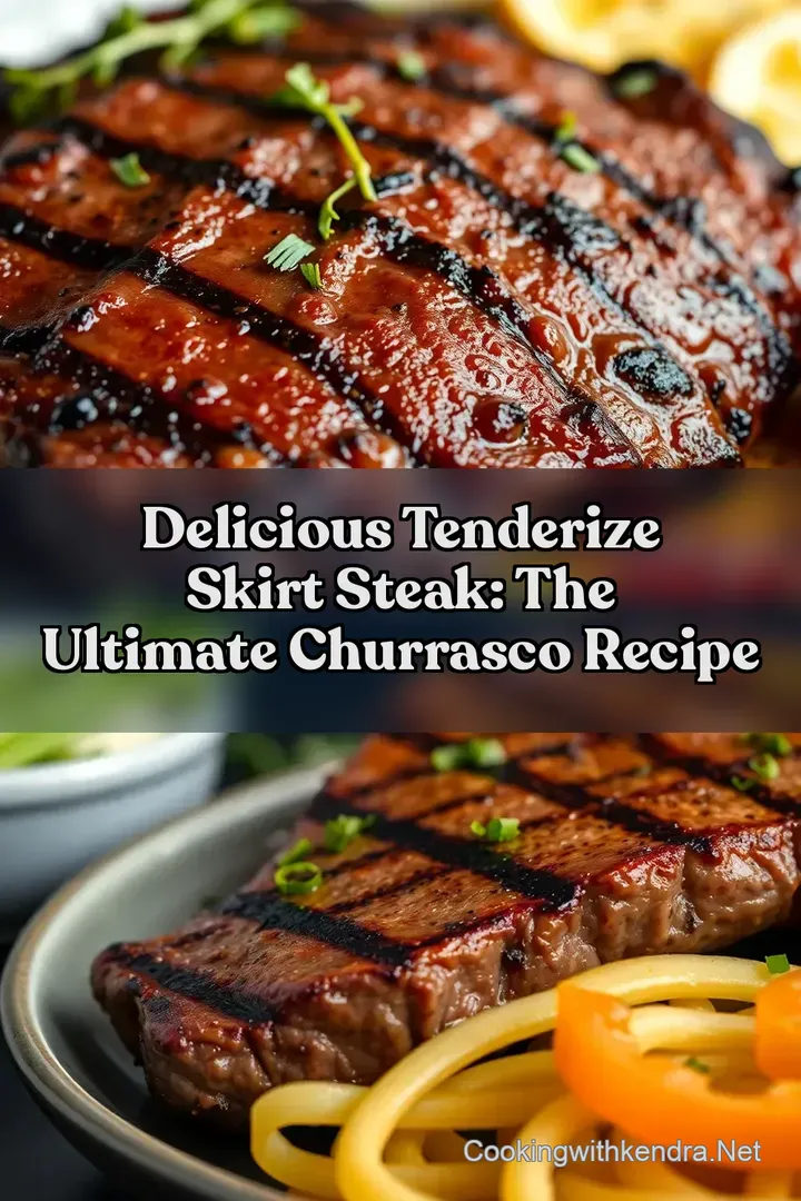 Delicious Tenderize Skirt Steak: The Ultimate Churrasco Recipe