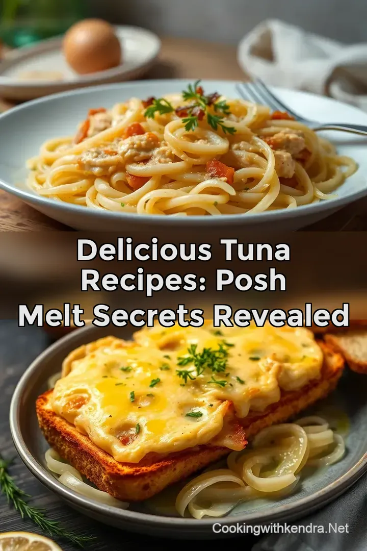 Delicious Tuna Recipes: Posh Melt Secrets REVEALED