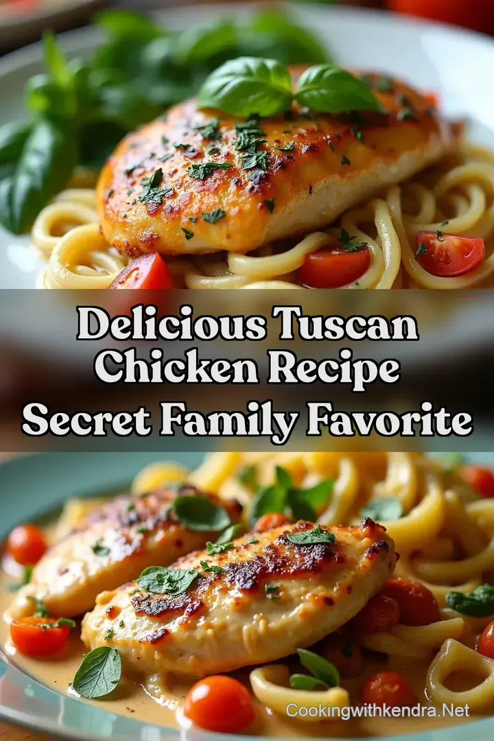 Delicious Tuscan Chicken Recipe Secret Family Favorite