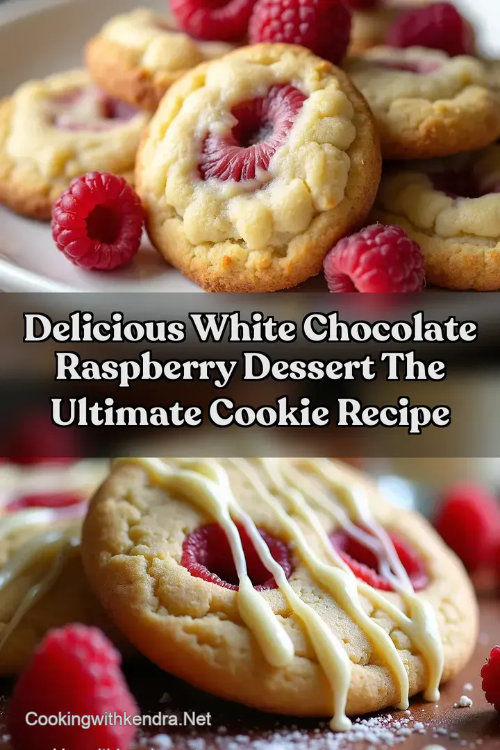 Delicious White Chocolate Raspberry Dessert The Ultimate Cookie Recipe