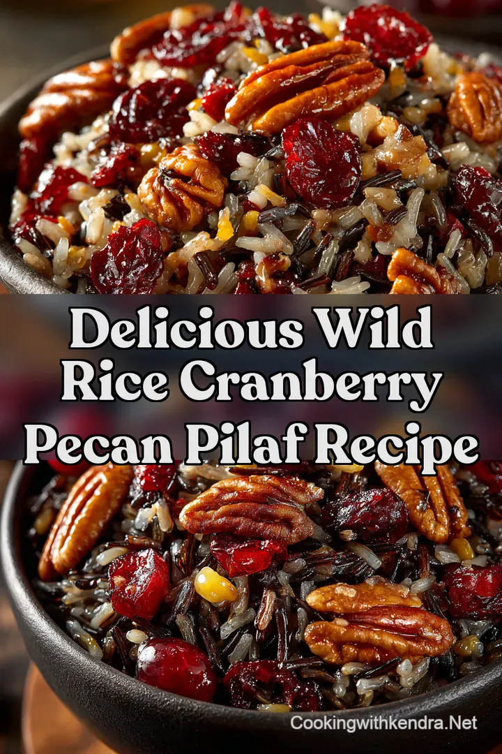 Delicious Wild Rice Cranberry Pecan Pilaf Recipe
