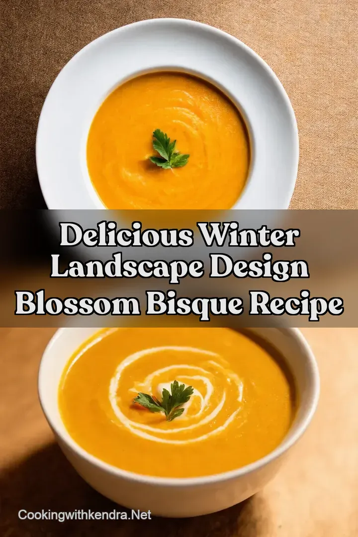 Delicious Winter Landscape Design Blossom Bisque Recipe