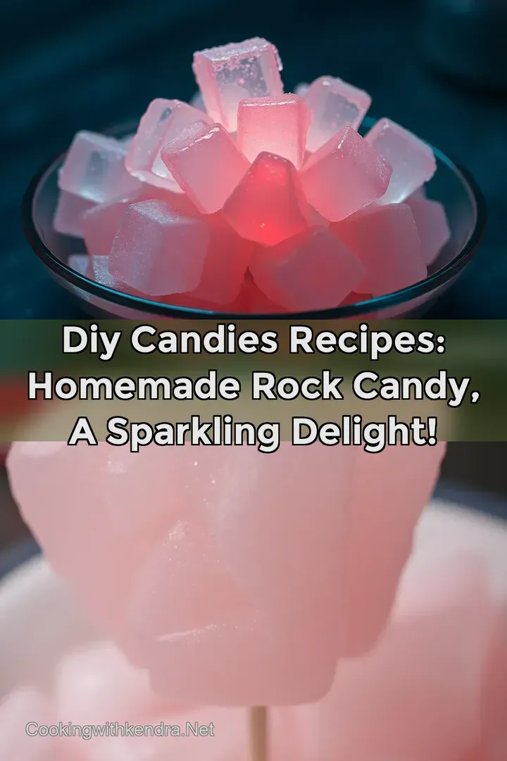 Diy Candies Recipes: Homemade Rock Candy a Sparkling Delight!