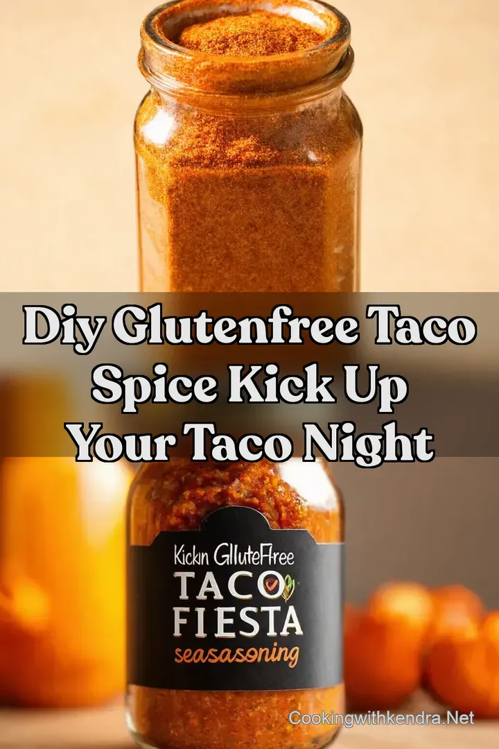 DIY GlutenFree Taco Spice Kick Up Your Taco Night : PIN FOR LATER DIY GlutenFree Taco Spice Kick Up Your Taco Night