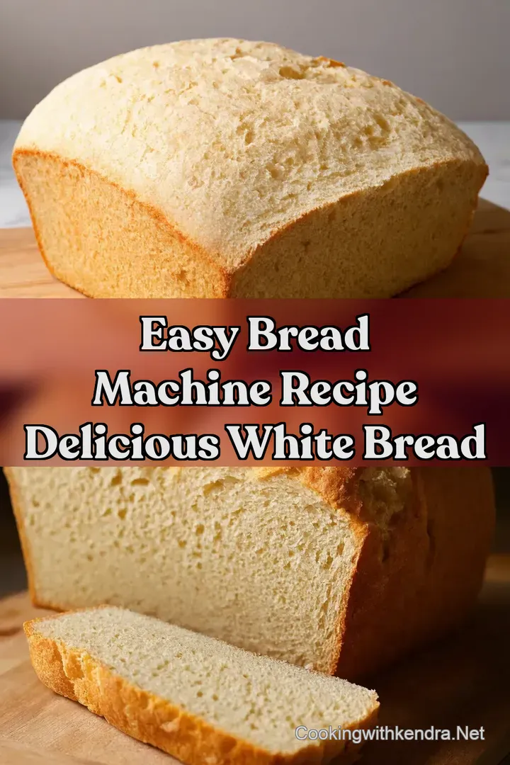Easy Bread Machine Recipe Delicious White Bread