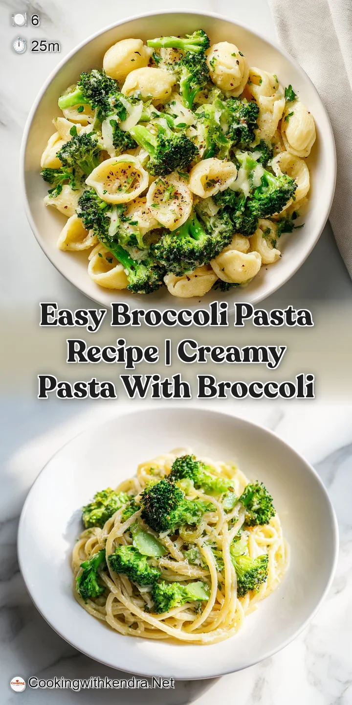 Close-up showcases the al dente texture of pasta entwined with tender broccoli and flecks of lemon zest.
