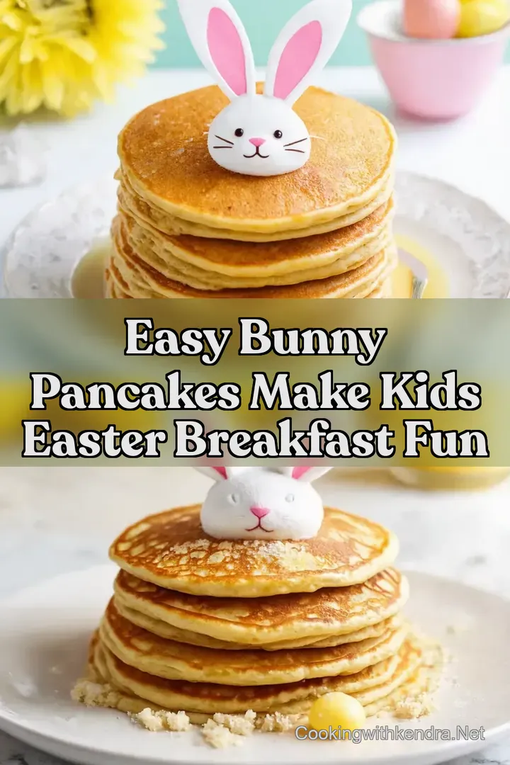 Easy Bunny Pancakes Make Kids Easter Breakfast Fun