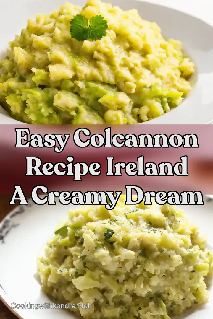 Easy Colcannon Recipe Ireland A Creamy Dream