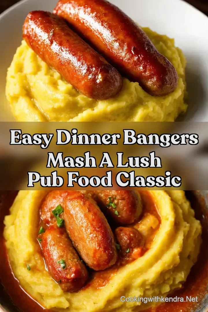 Easy Dinner Bangers Mash A Lush Pub Food Classic
