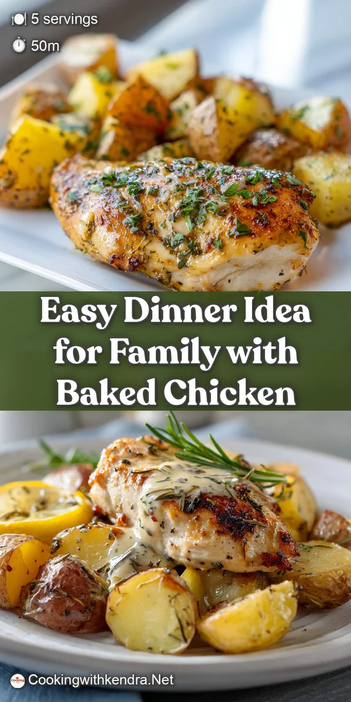 Close-up of juicy baked chicken with herbs and spices, next to glazed carrots and roasted broccoli with browned edges.