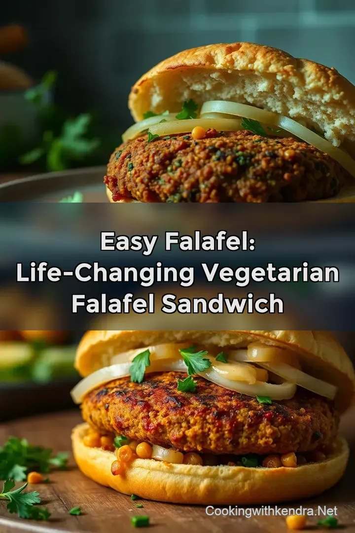 Easy Falafel: Life-Changing Vegetarian Falafel Sandwich