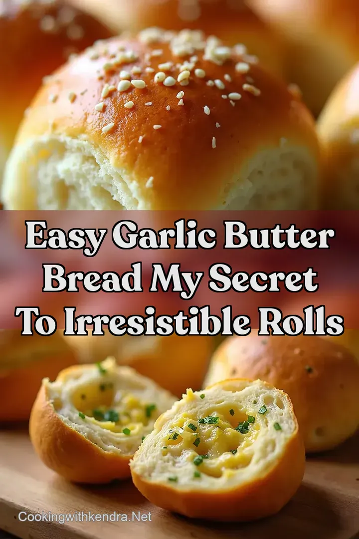 Easy Garlic Butter Bread My Secret To Irresistible Rolls