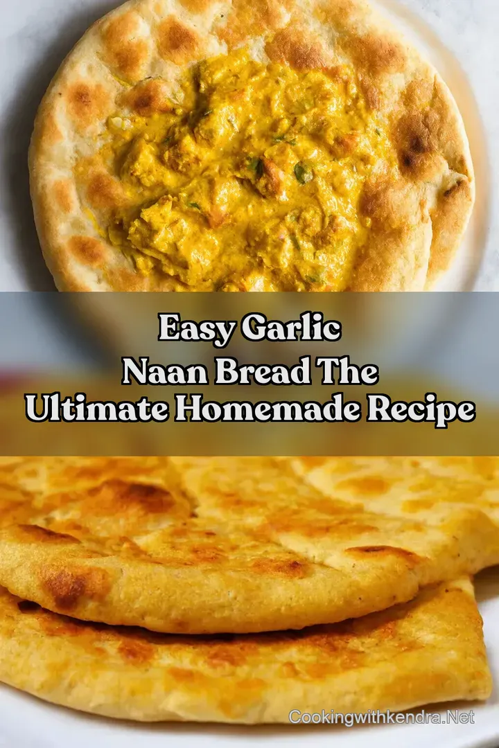 Easy Garlic Naan Bread The Ultimate Homemade Recipe : PIN FOR LATER Easy Garlic Naan Bread The Ultimate Homemade Recipe