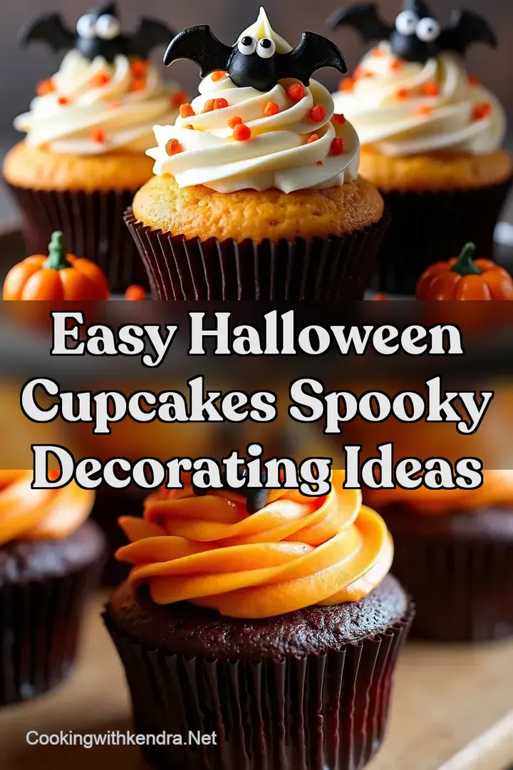 Easy Halloween Cupcakes Spooky Decorating Ideas