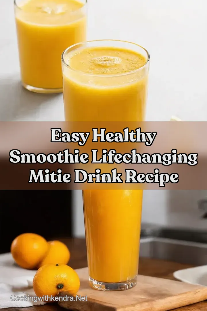 Easy Healthy Smoothie LifeChanging Mitie Drink Recipe : PIN FOR LATER Easy Healthy Smoothie LifeChanging Mitie Drink Recipe