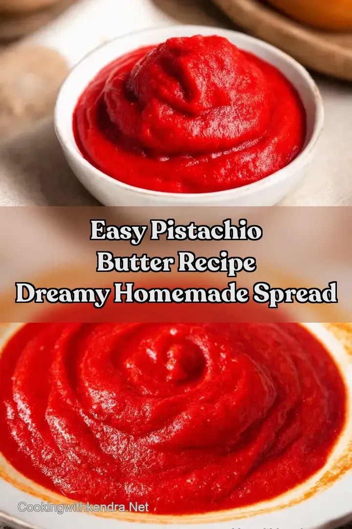 Easy Pistachio Butter Recipe Dreamy Homemade Spread