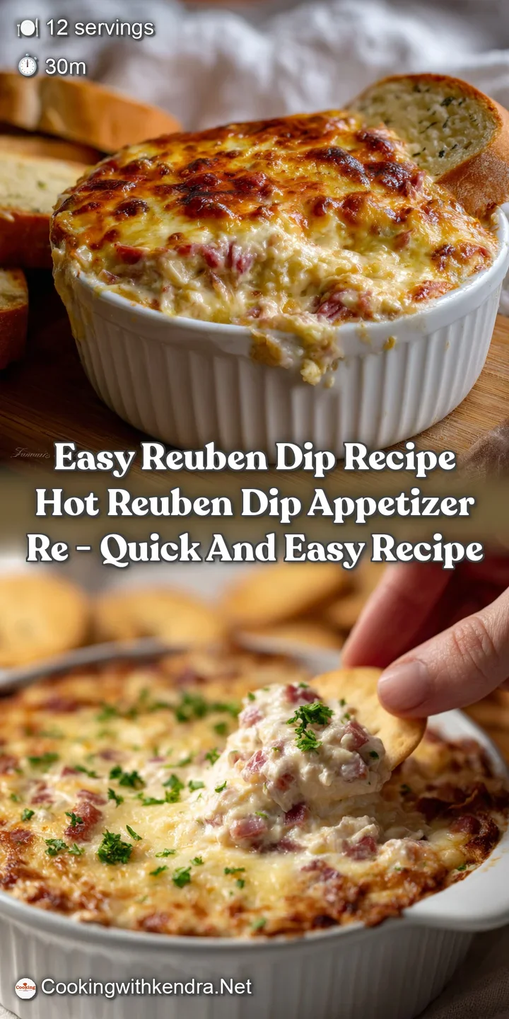 Easy Reuben Dip Recipe Hot Reuben Dip Appetizer Re - Quick and Easy Recipe