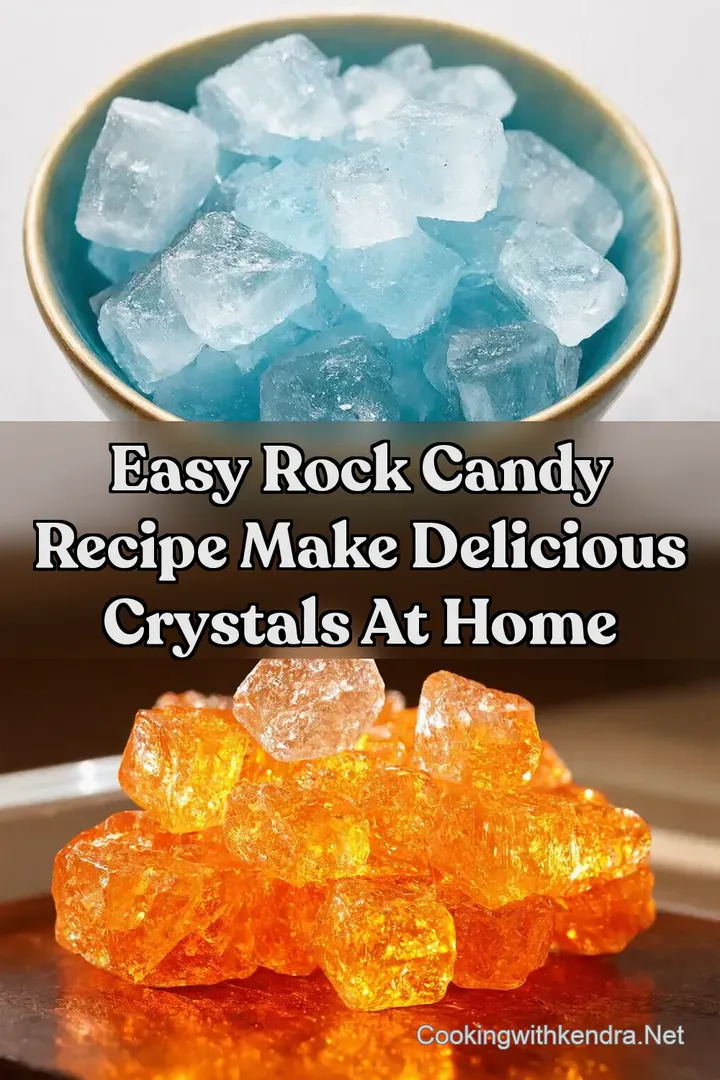 Easy Rock Candy Recipe Make Delicious Crystals at Home
