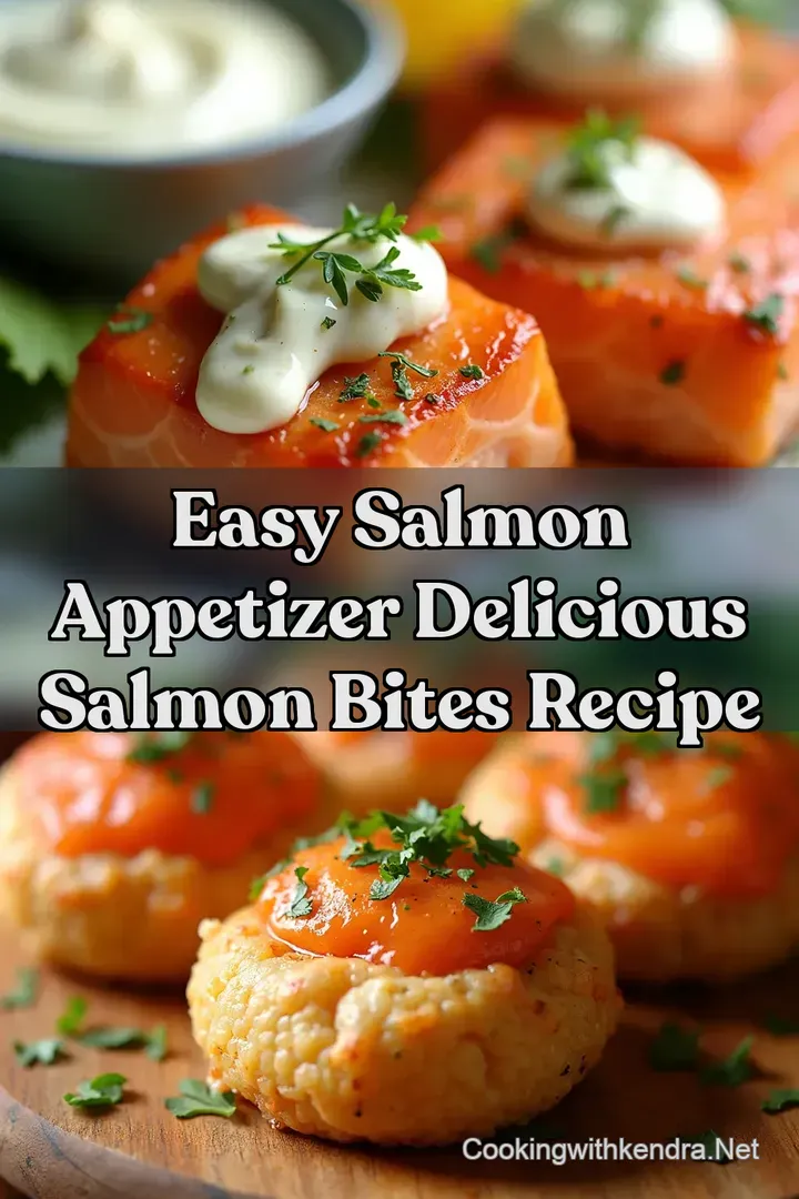 Easy Salmon Appetizer Delicious Salmon Bites Recipe