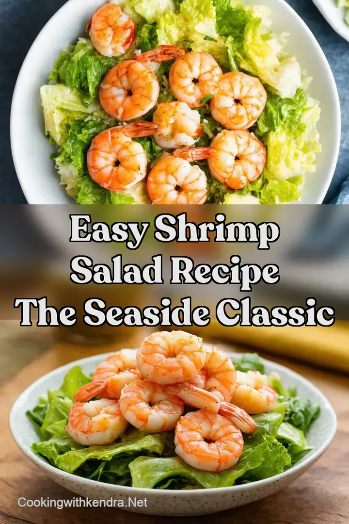 Easy Shrimp Salad Recipe The Seaside Classic