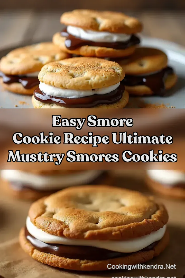 Easy Smore Cookie Recipe Ultimate MustTry Smores Cookies