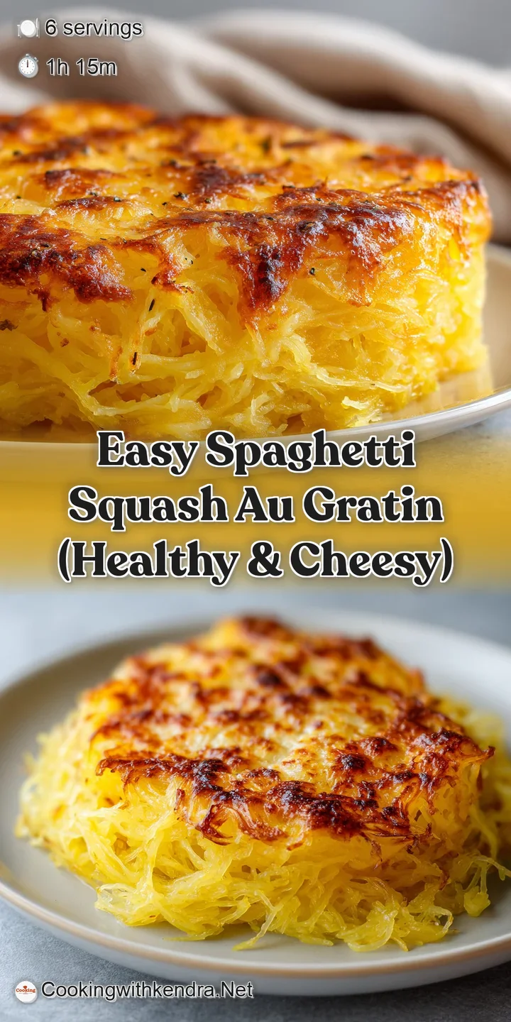 Close-up of bubbling, browned cheese stretching over tender, creamy strands of roasted squash and aromatic herbs.