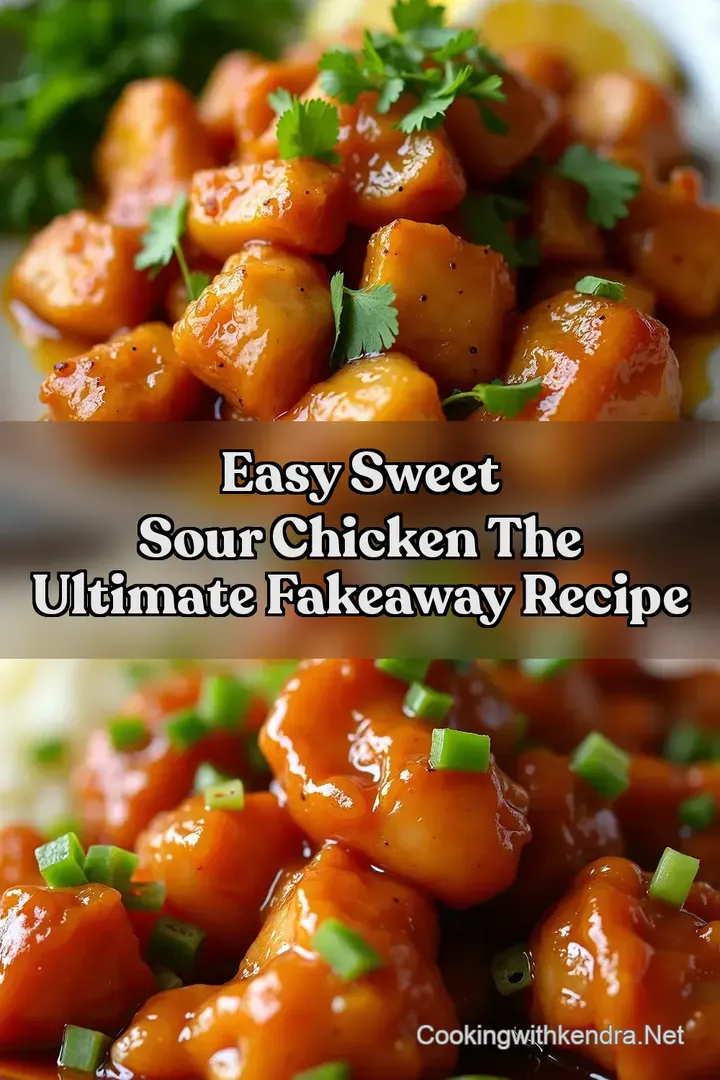 Easy Sweet Sour Chicken The Ultimate Fakeaway Recipe